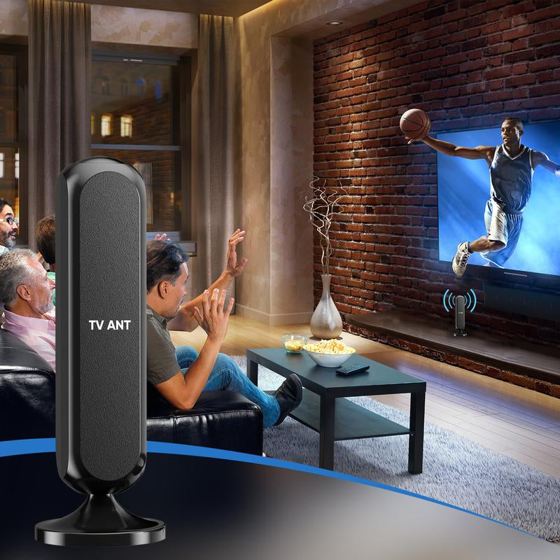TV Antenna ā High-Gain Indoor 4K HDTV Digital Antenna for Smart Tvs with Enhanced Signal Reception, Long Range Coverage, Easy Installation for Apartments, Living Rooms, Bedrooms, Cable-Free TV, Digital Channels, Outdoorfun RV TV Antenna