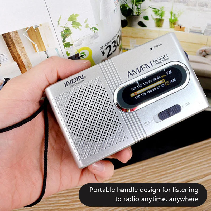 BC-R21 Mini AM/FM Portable Radio
