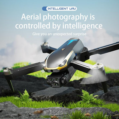 Intelligent UAV M8 Pro Drone 2025 Latest Model with 4K HDR Camera 5G FPV Universal Frame Brushless Power Supply Replaceable Wings Automatic Obstacle Avoidance Precise Landing Foldable